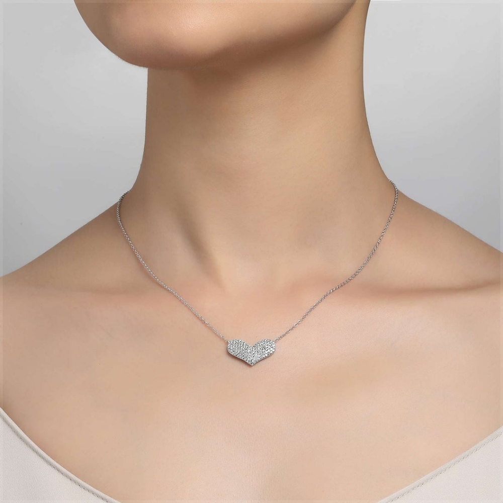 Lafonn Heart Necklace - Picture 2 of 10